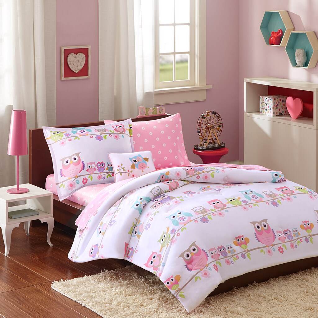Gracie Mills   Owl Comforter Set with Bed Sheets