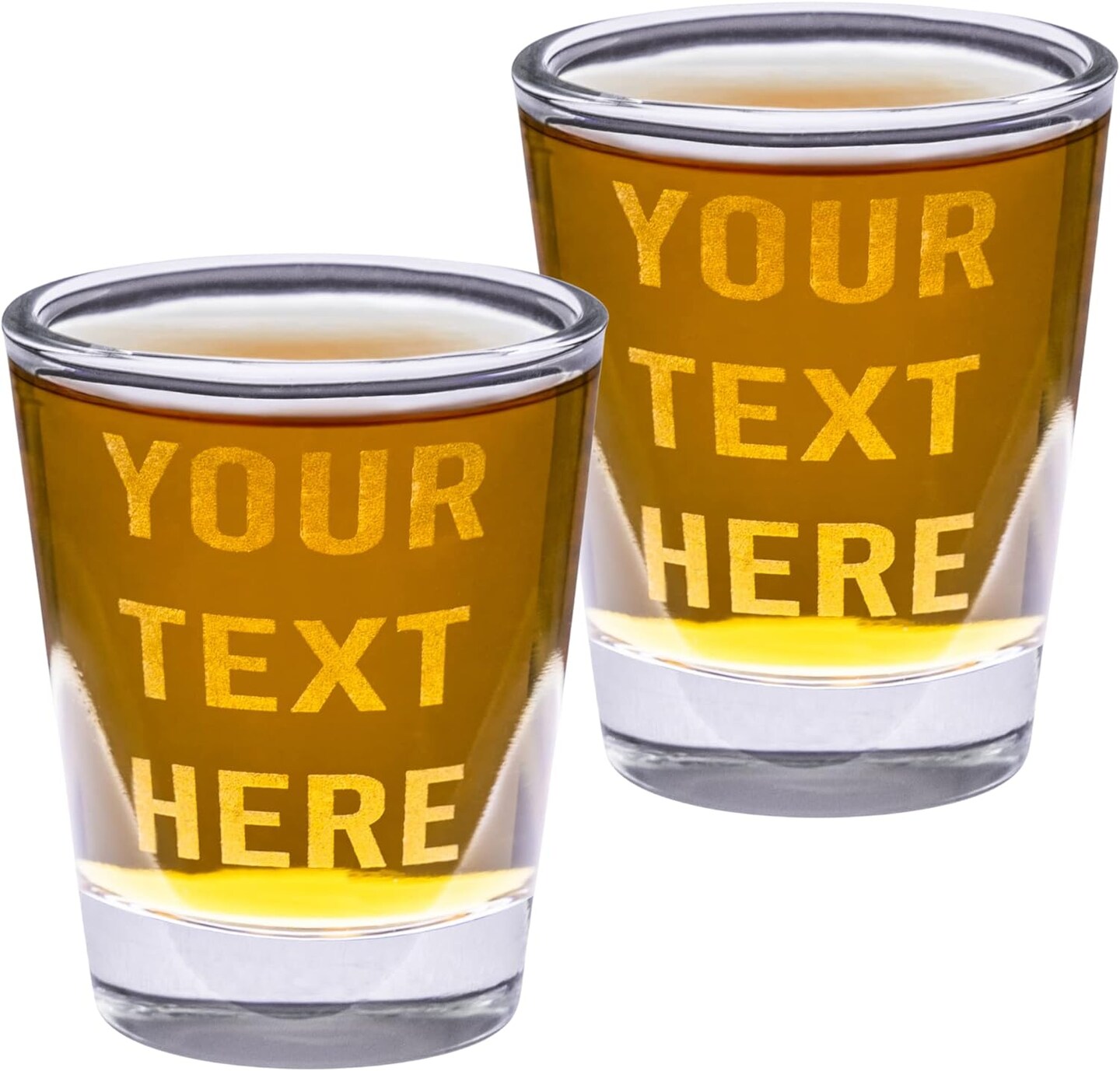 Squared Double Personalized Shot Glass - On Sale - Bed Bath & Beyond -  17806742