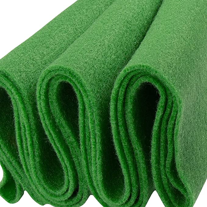 Lime Green ACRYLIC FELT FABRIC By The Yard _72 WIDE_ Thick and