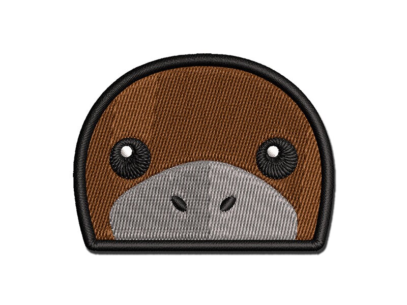 Peeking Sloth Multi-Color Embroidered Iron-On Patch Applique