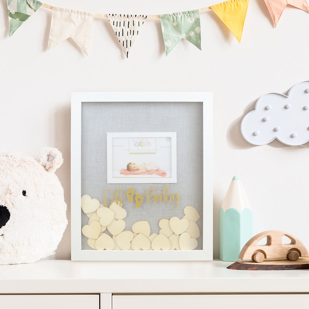 Oh Baby Guest Book Alternative - Frame