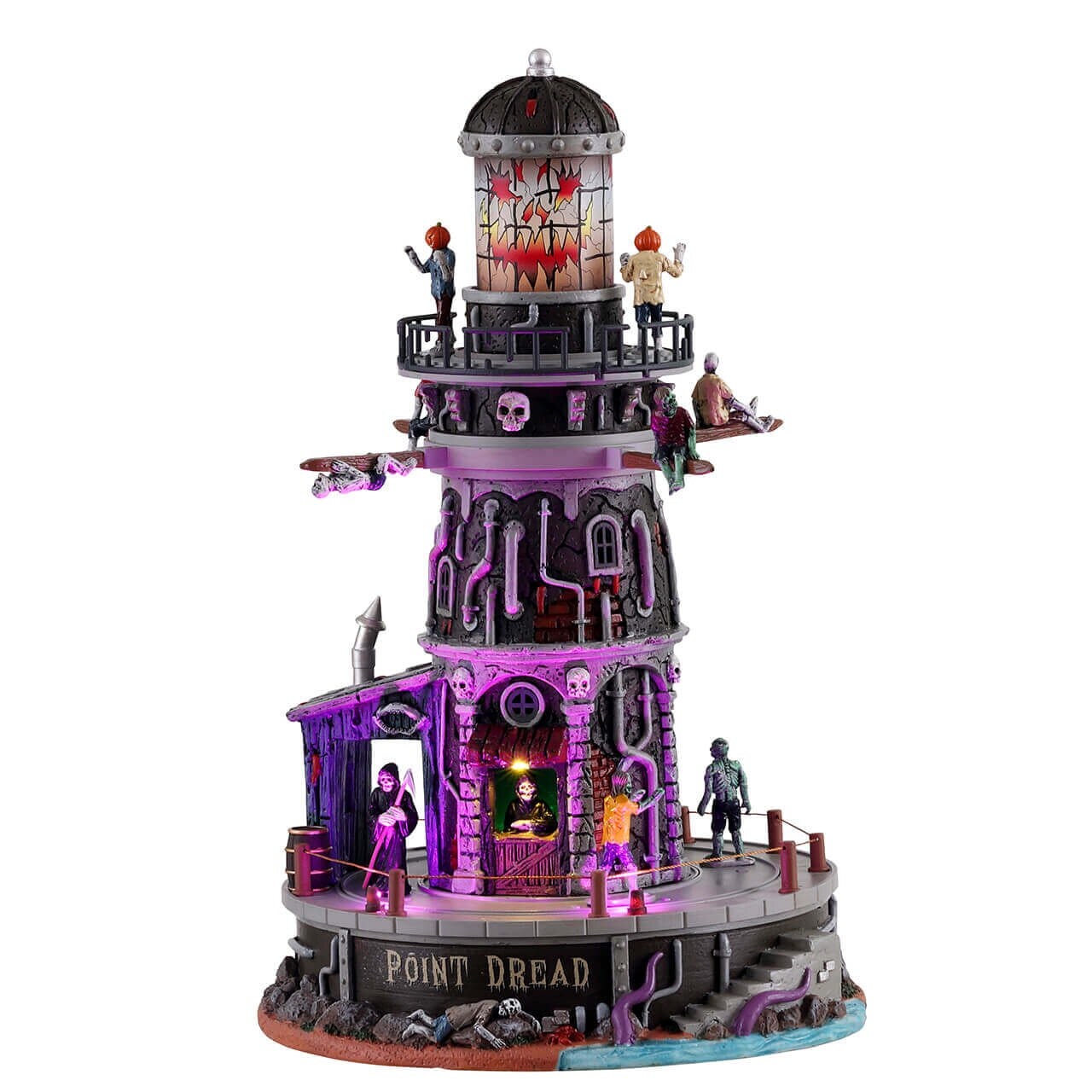 Lemax® Spooky Town™ Halloween Village Point Dread Lighthouse Michaels