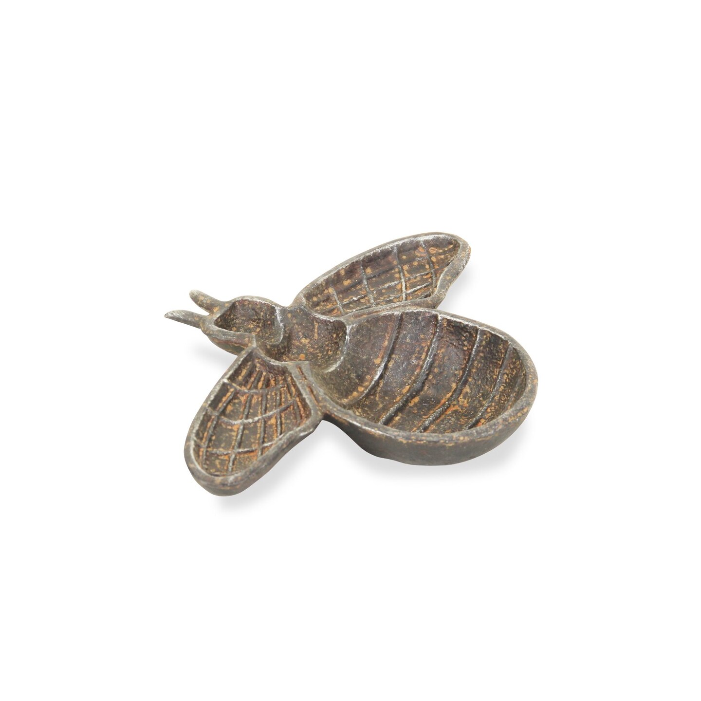 Contemporary Home Living 8&#x22; Brown Handcrafted Bumble Bee Tabletop Decor