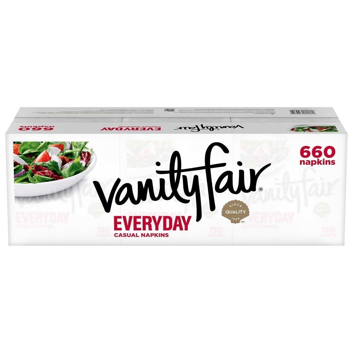 Vanity Fair   Everyday Napkin 2-Ply 110-count 6-pack
