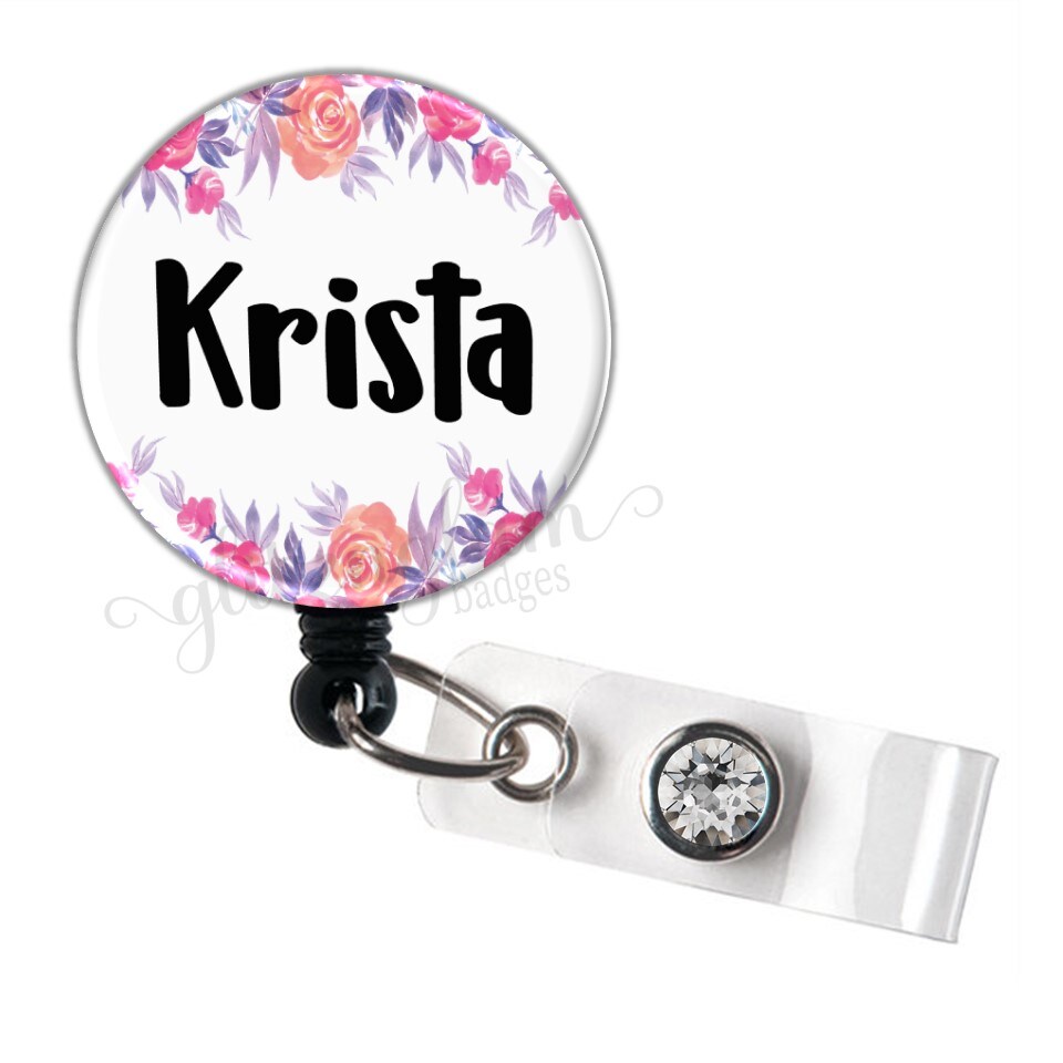 Personalized Retractable ID Badge Reels