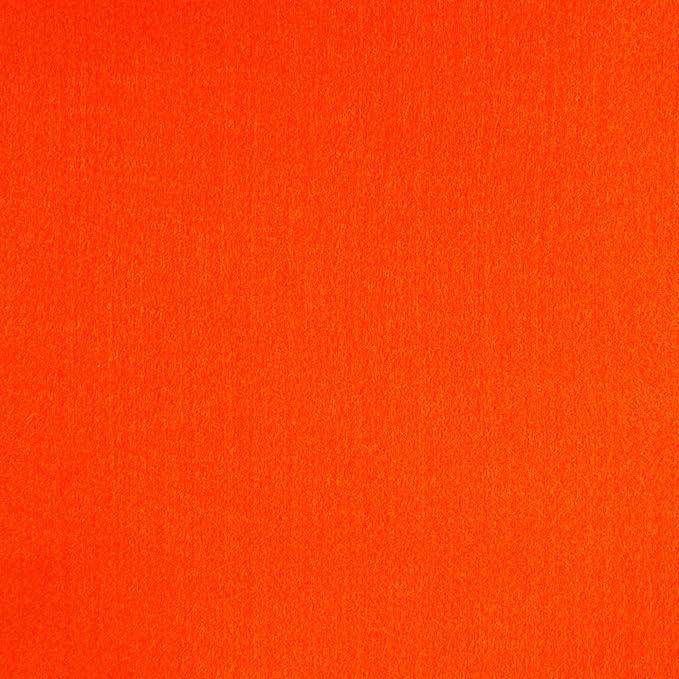 FabricLA Craft Felt Fabric - 72 Inch Wide & 1.6mm Thick Non-Stiff Felt  Fabric by The Yard - Use This Soft Felt Roll for Crafts - Felt Material  Pack - Light Orange