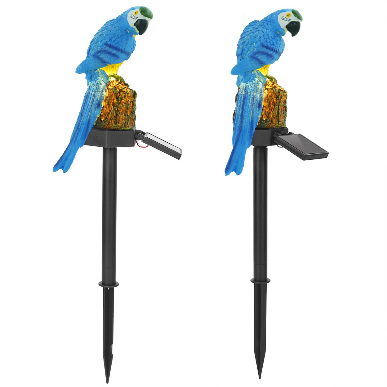 Solar Powered Parrot Garden Light Ip65 Waterproof Outdoor Decorative Lamp
