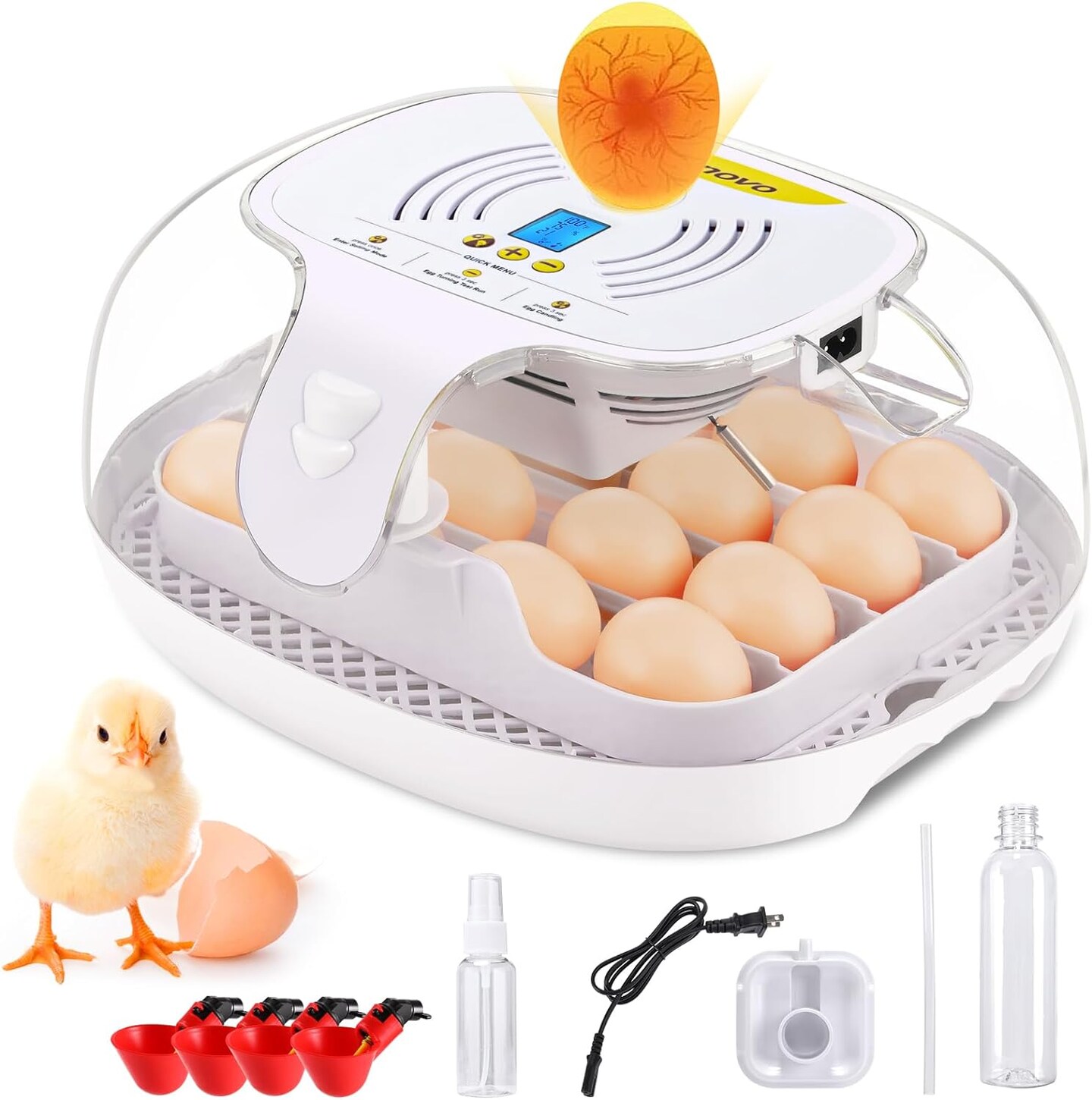 Sailnovo Egg Incubator For Hatching Chicks