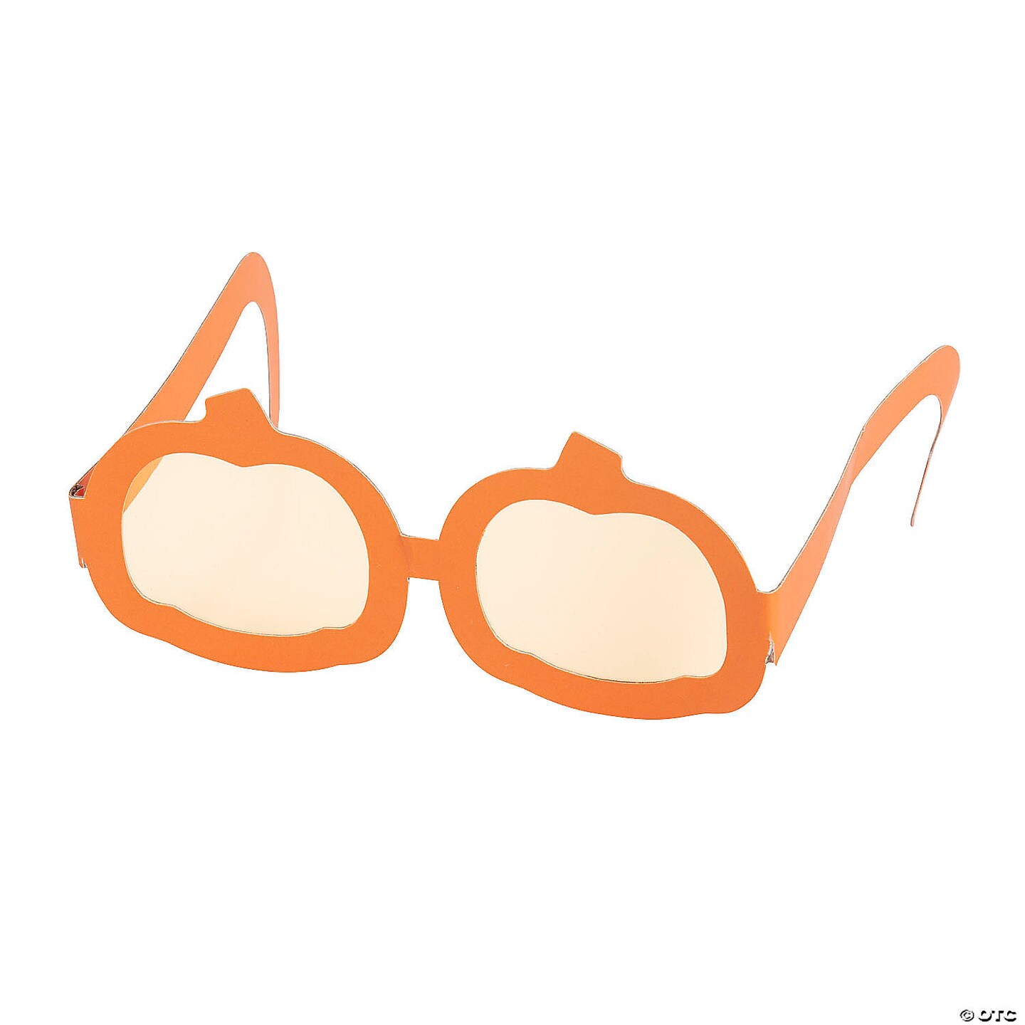 Kids Pumpkin-Shaped Glasses 12 Pieces