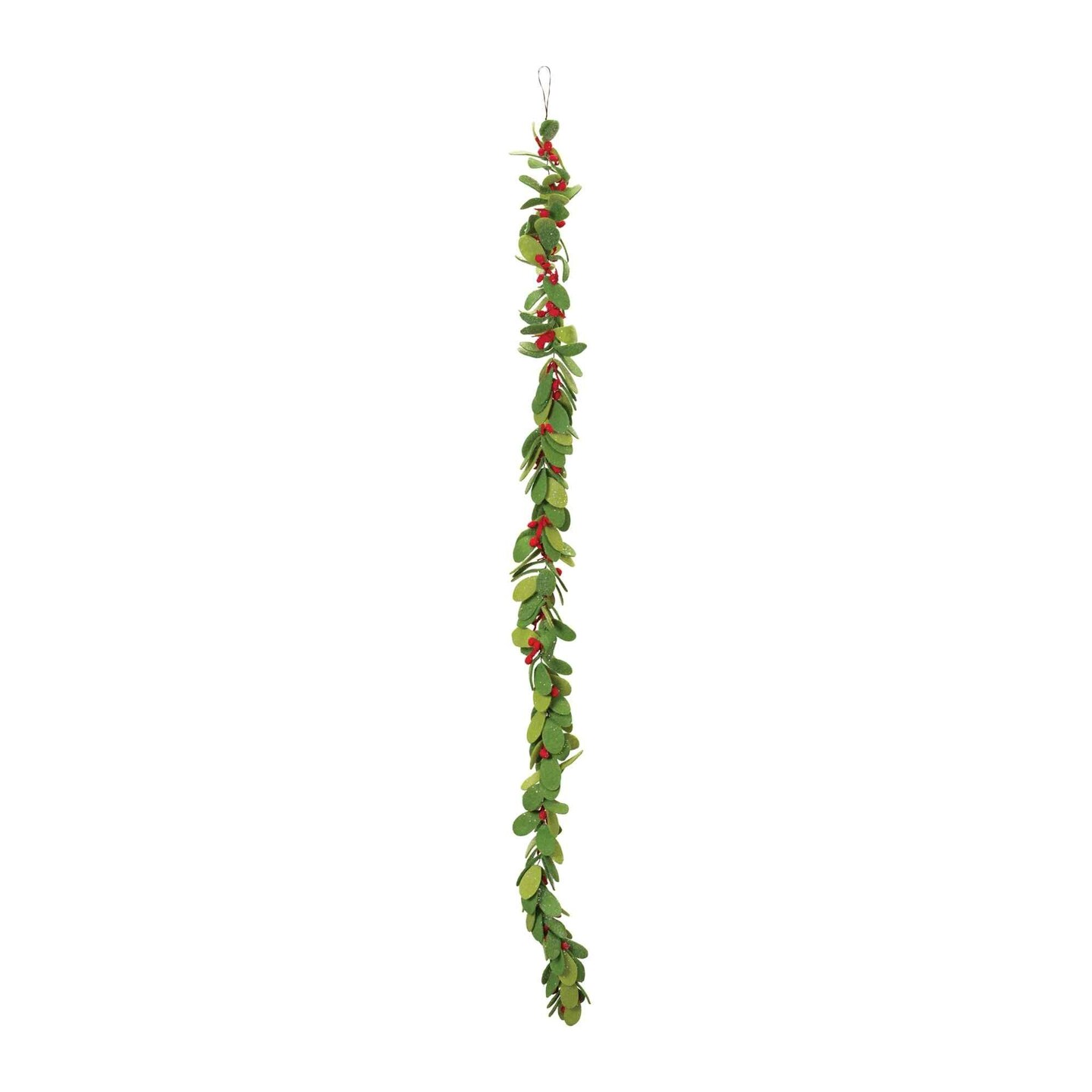 Melrose Mistletoe Artificial Christmas Garlands - 4.5' x 3" - Unlit - Set of 2