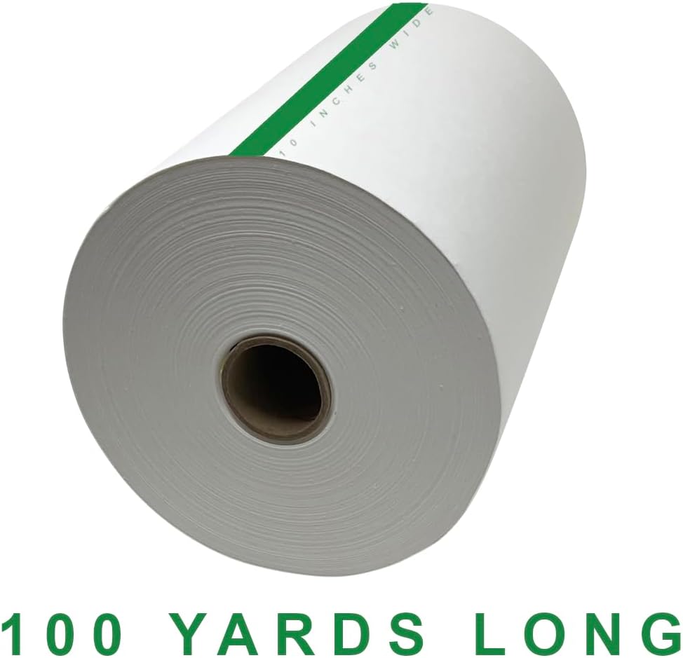Embroidery Stabilizer - 1.8 Ounce Medium Weight 10&#x22; x 100 Yd Tearaway for Machine Embroidery