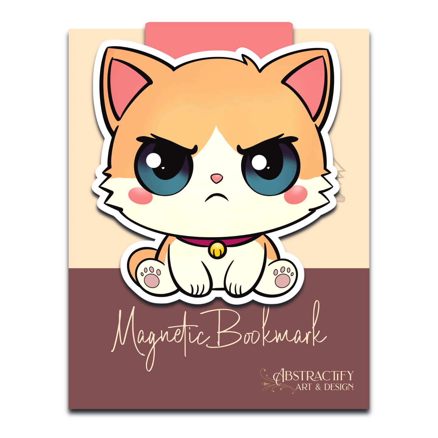 thumbnail interactive-video image 1 of DV Anime Angry Expression Vinyl Sticker – Chibi Style Decal For Car Laptop Cup – Choose Size & Color 1 of 1