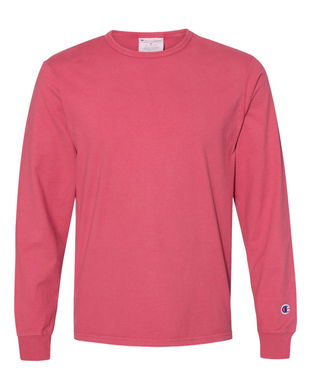 Champion&#xAE; Garment-Dyed Long Sleeve T-Shirt