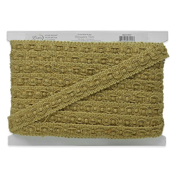 20 yards of Ada Woven Braid Trim | 20 yard cut