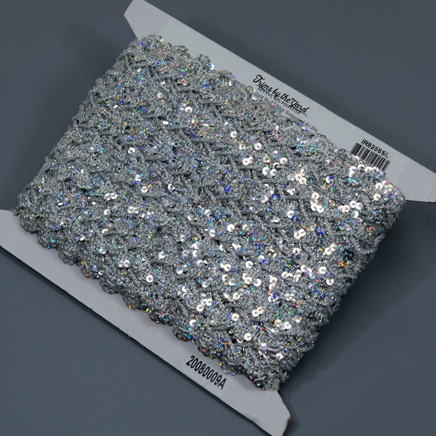 20 yards of Sharon Scallop Edge Sequin Braid Trim | 20 yard cut
