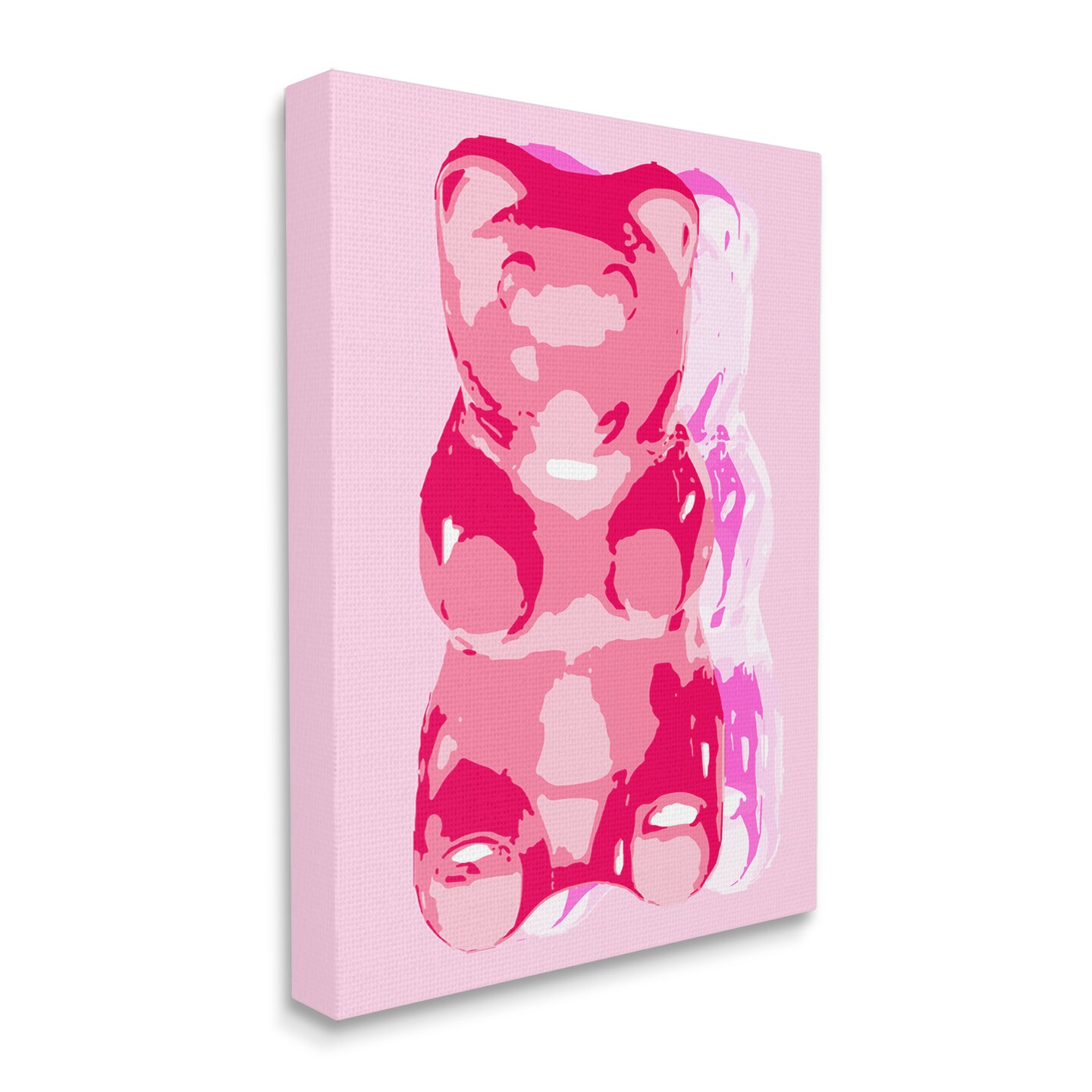 Stupell Industries Modern Gummy Bear Canvas Wall Art