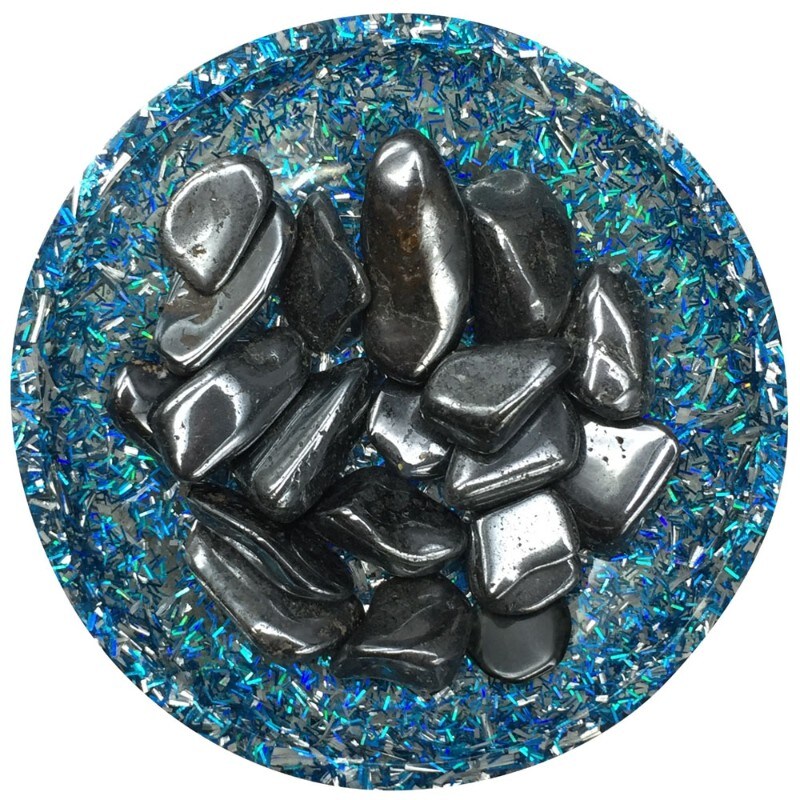 Magnetite Lodestone Crystal Chips &#x2013; Size XS