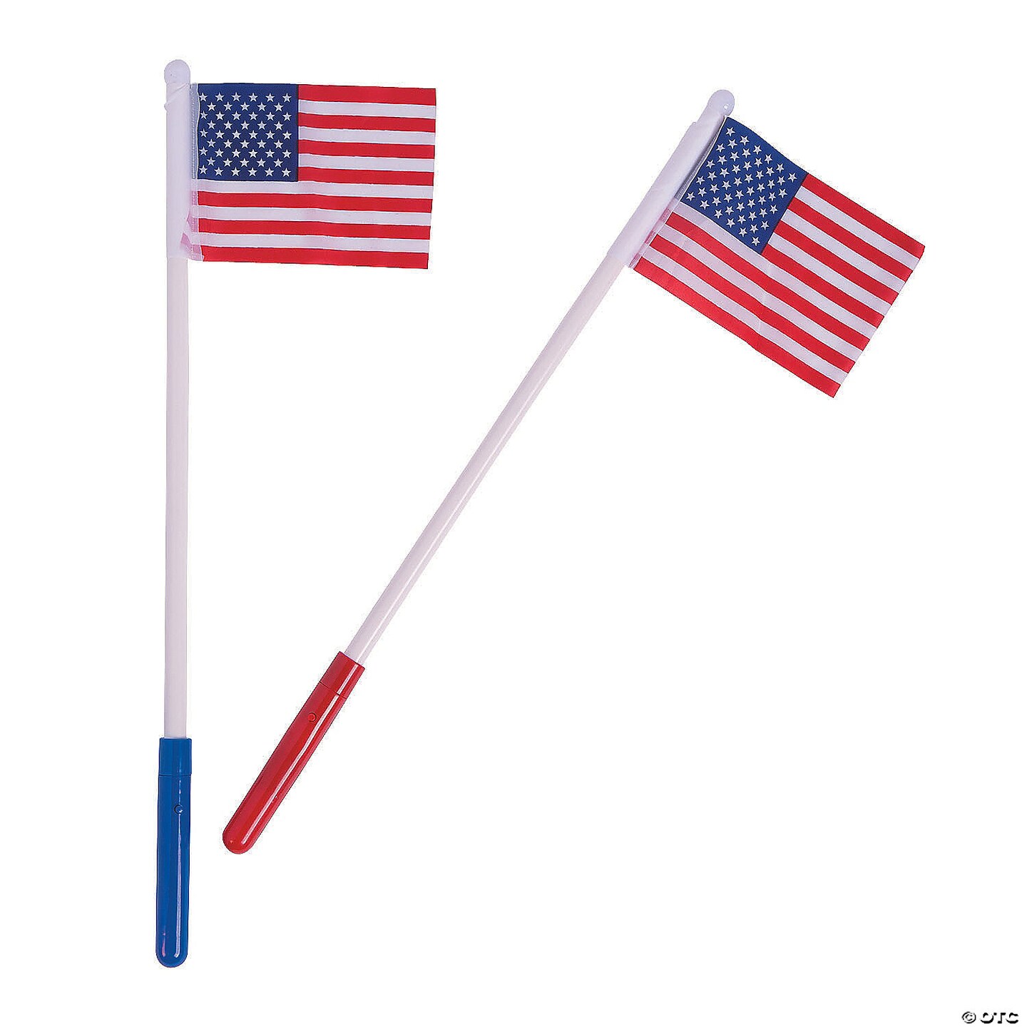 USA Light-Up Flags - 12 Pc.