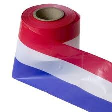 Plastic Patriotic Ribbon