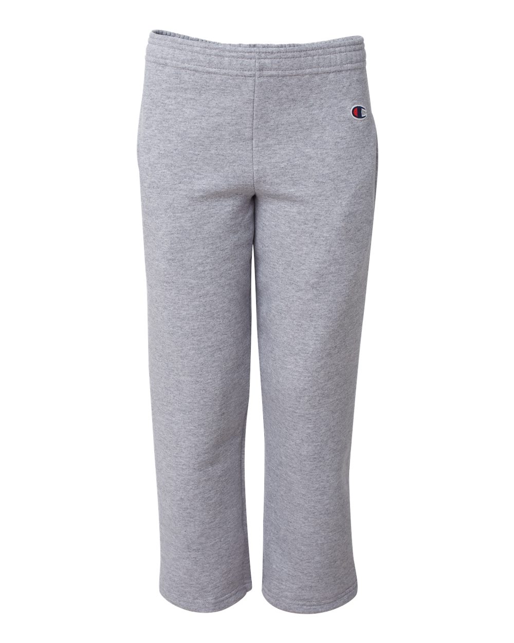 Champion sweatpants open bottom best sale