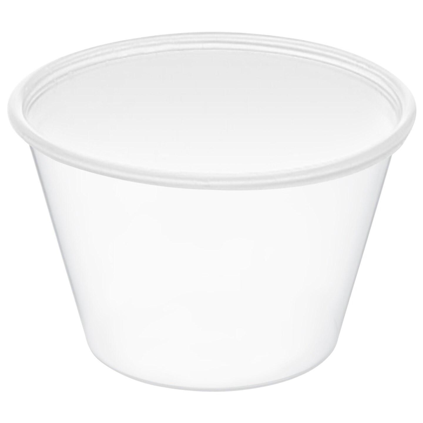 Clear Plastic Portion / Souffle cup 4oz
