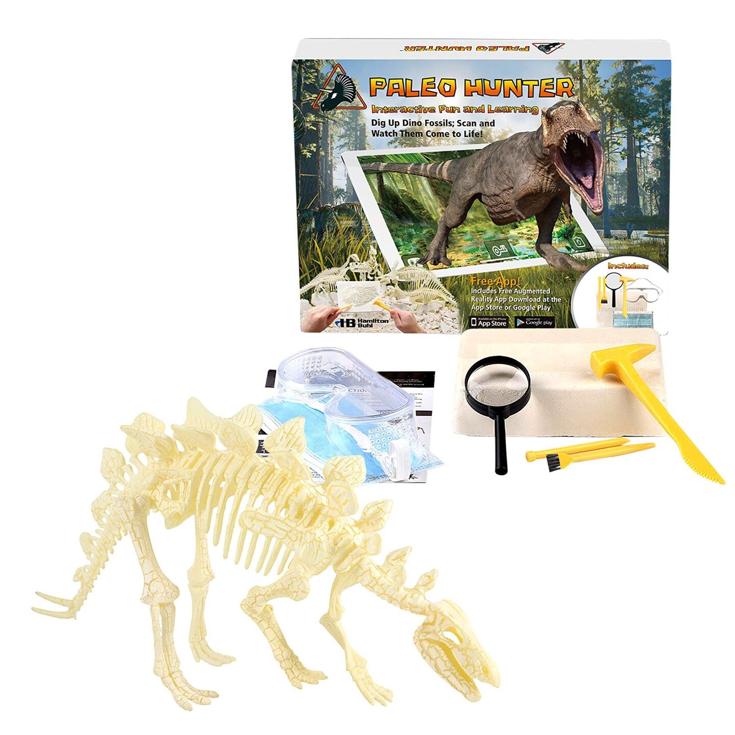 Paleo Hunter&#x2122; Dig Kit for STEAM Education - Stegosaurus