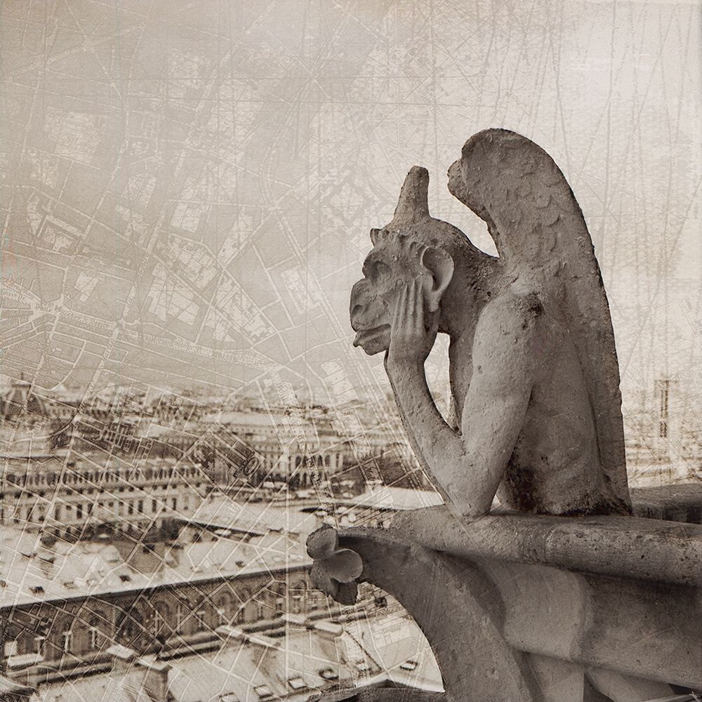Gargoyle I Poster Print by YK Studios - Item # VARPDXYK085A