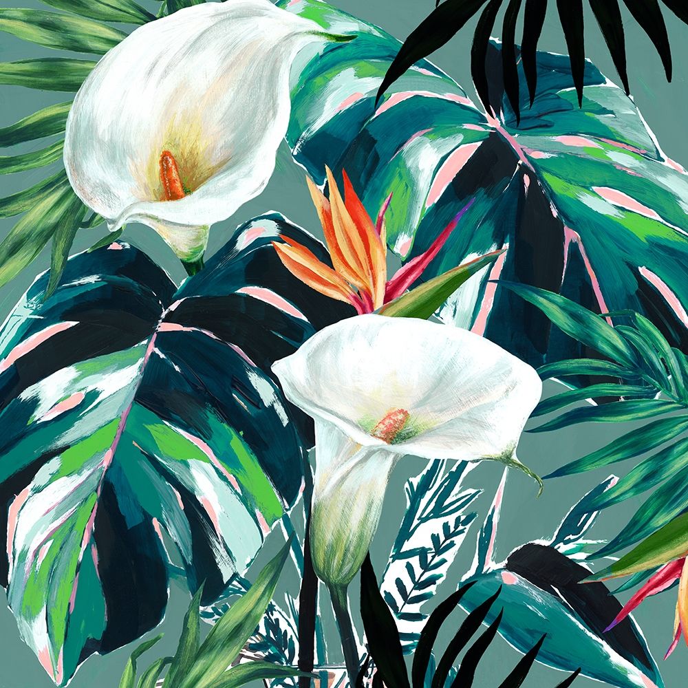 White Lily Paradise Poster Print by Isabelle Z Isabelle Z - Item # VARPDXEZ427A