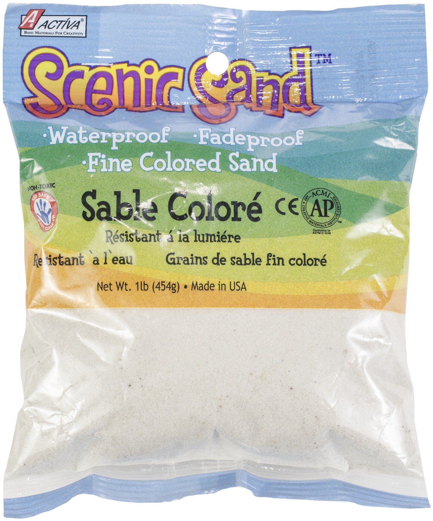 Activa Scenic Sand 1lb-White