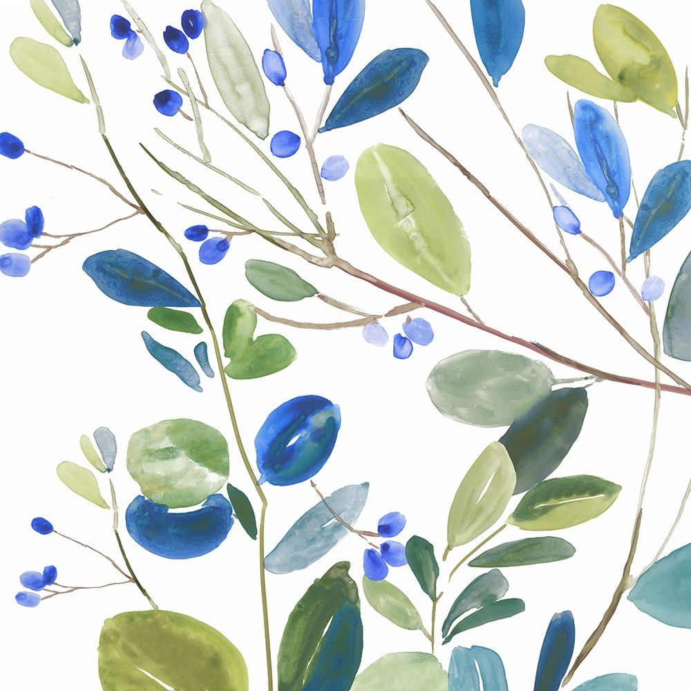 Blue Accents I Poster Print by Asia Jensen - Item # VARPDXJN366A