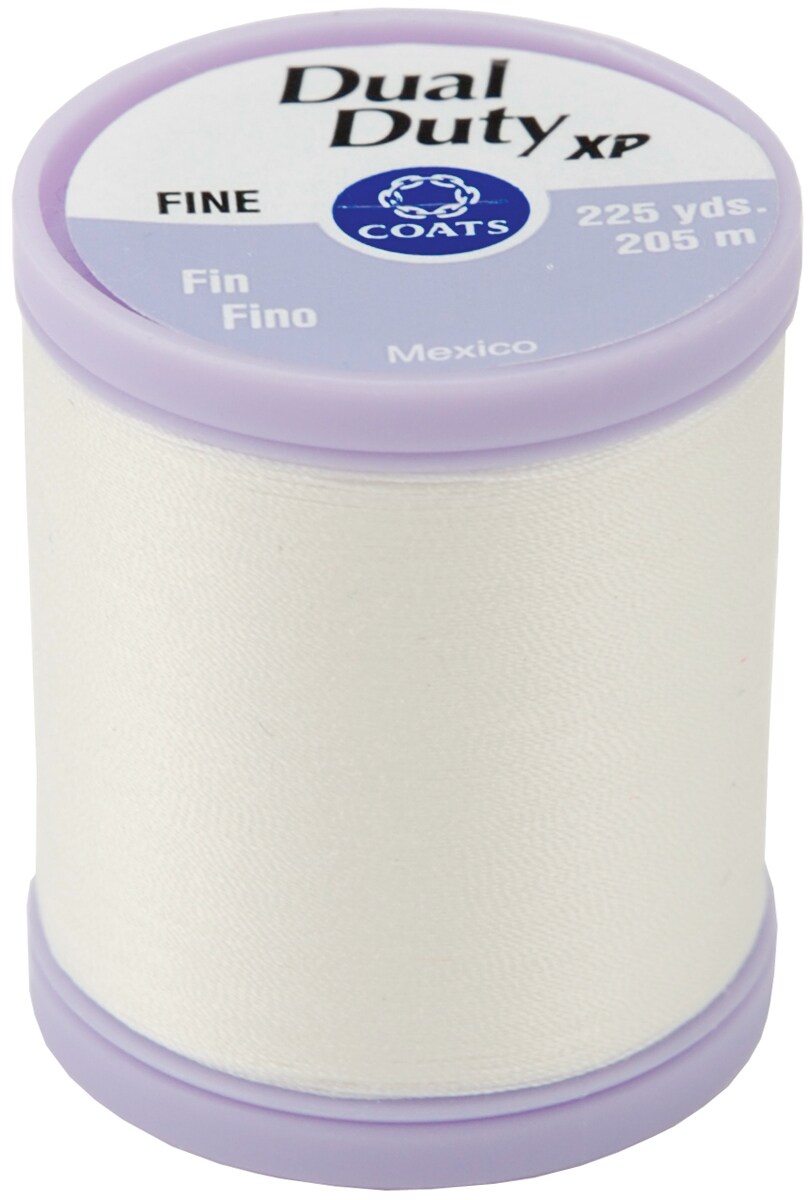 Coats Dual Duty Xp Fine Thread 225YdWhite Michaels