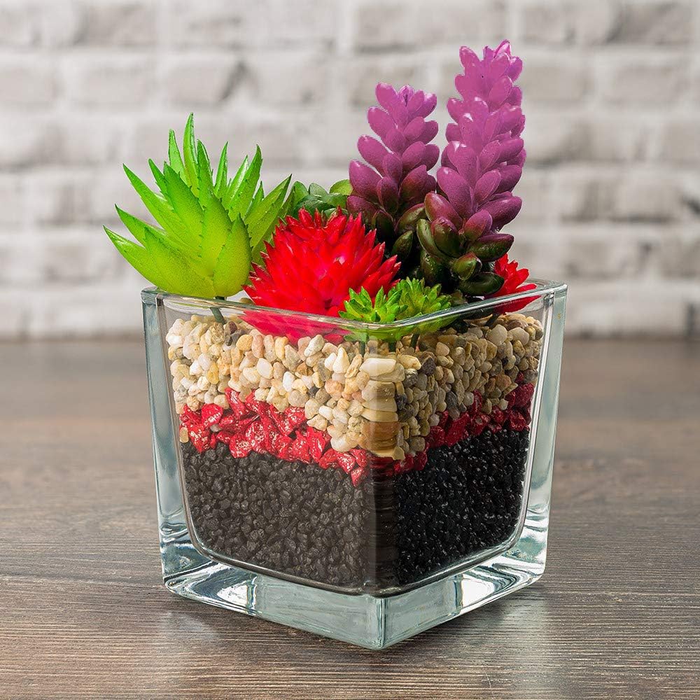 Artificial Succulent Plants 24 pcs