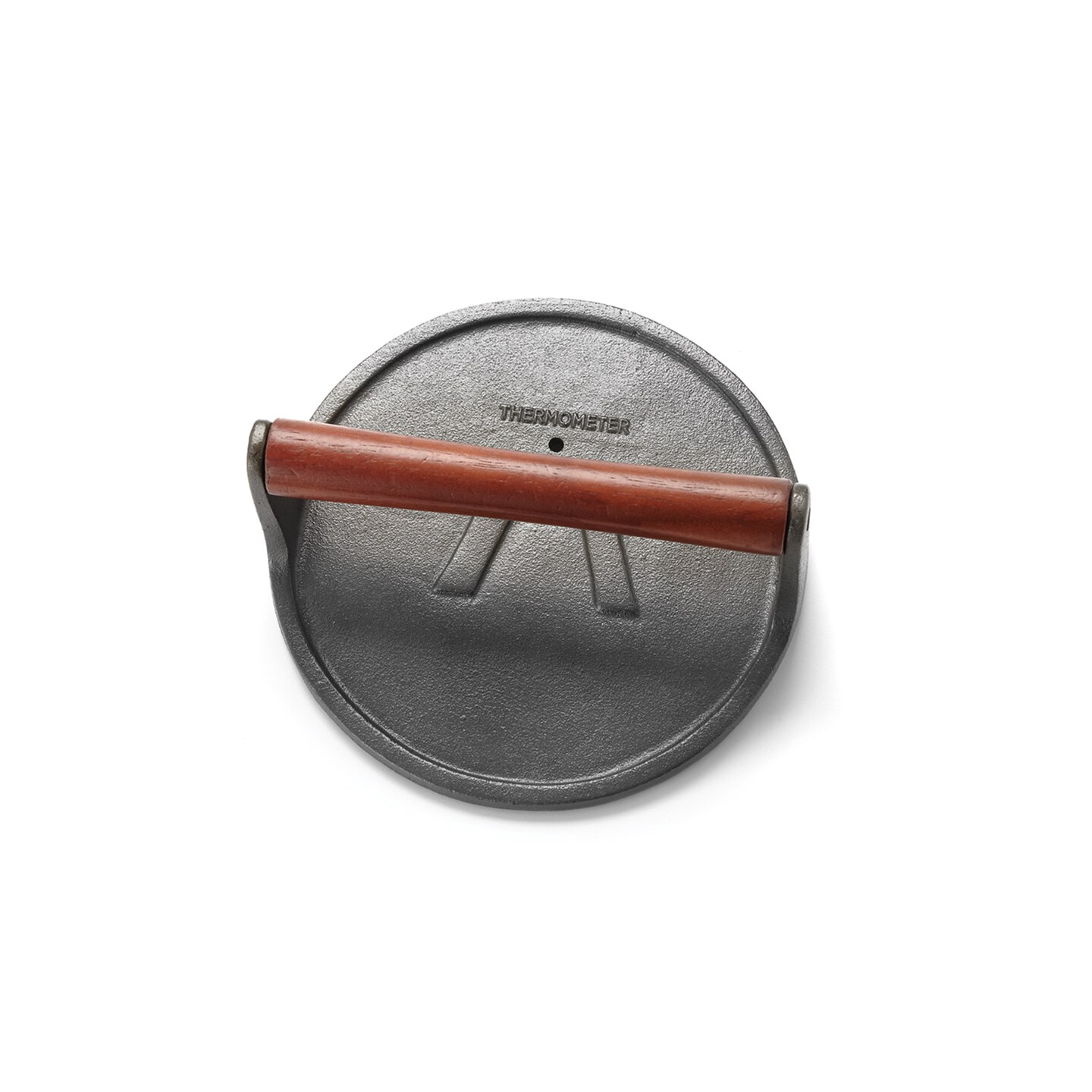 8&#x22; Black Grill Press Round Diameter