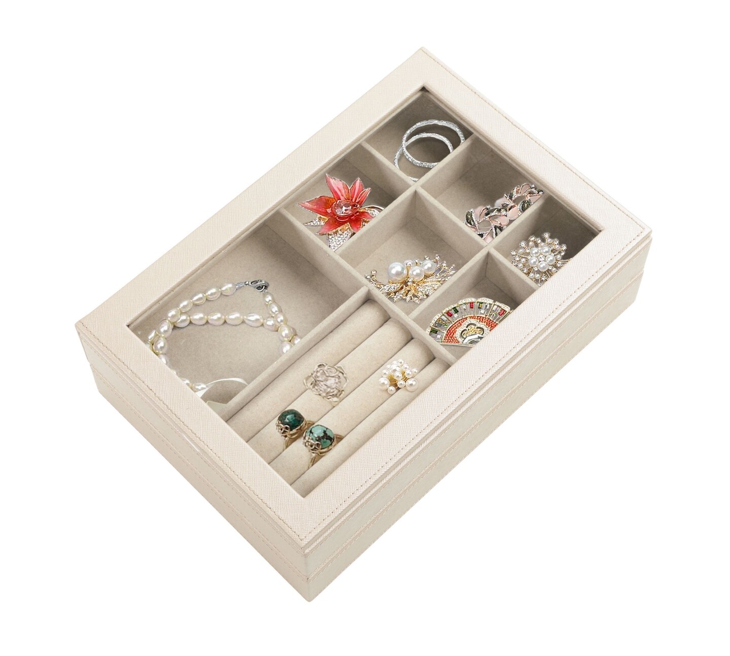 Esther Stackable Jewelry Organizer Trays