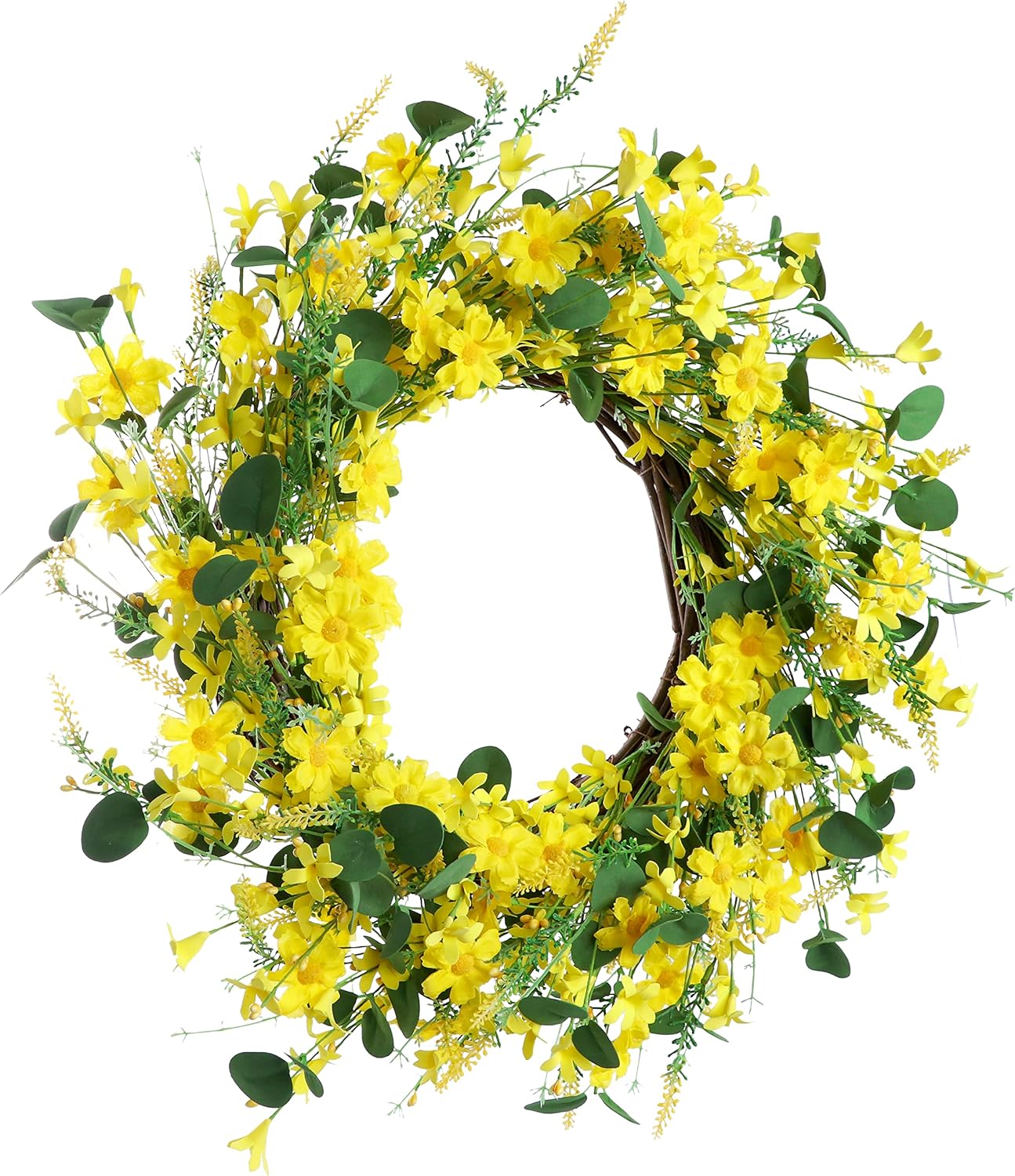 Spring and Floral Wreath For Front Door