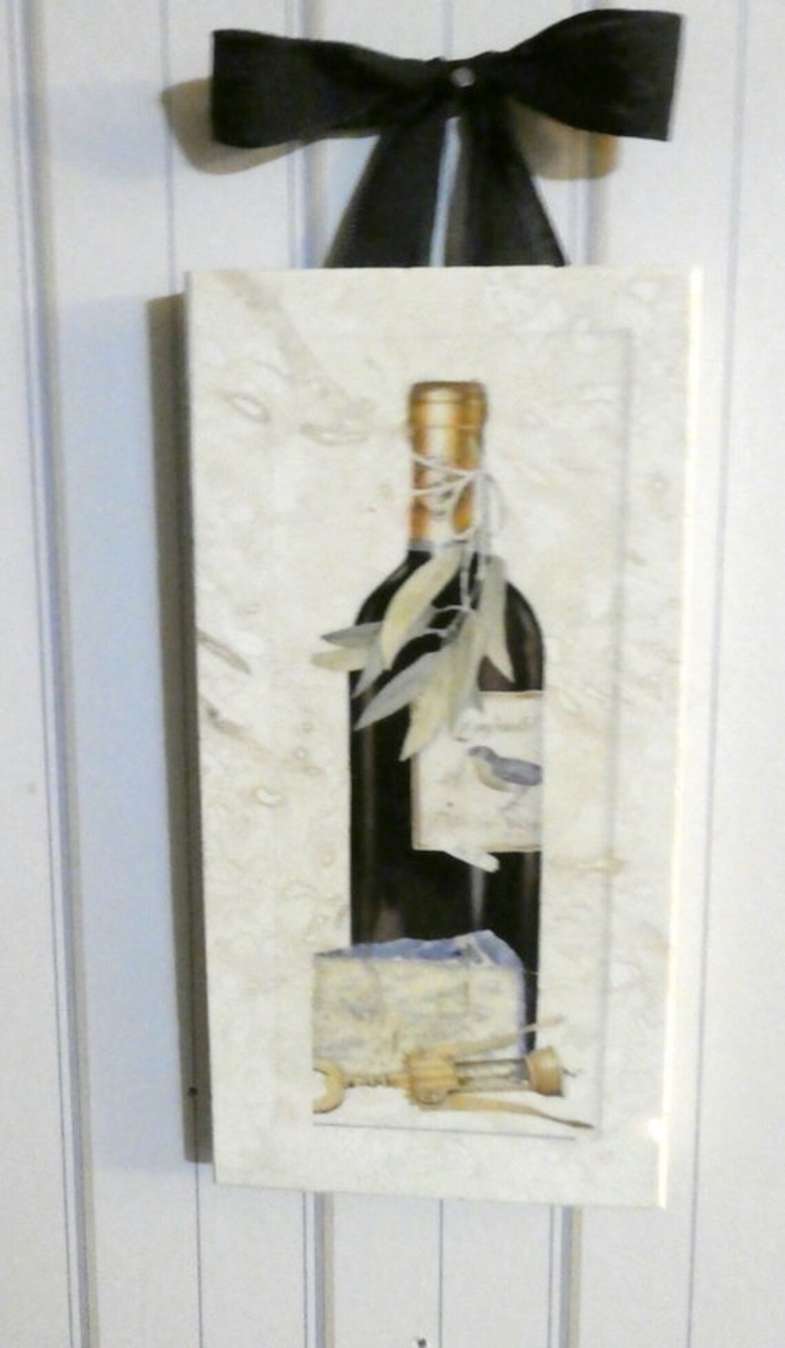 Wine Subway tile sign, Red wine sign, Decorative tile sign | MakerPlace ...