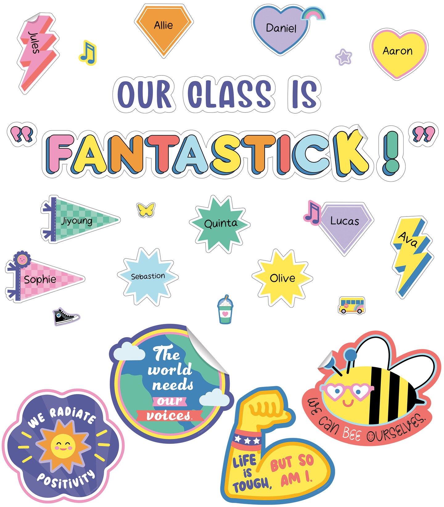 Carson Dellosa We Stick Together 79 Piece Our Class Is Fantastick 
