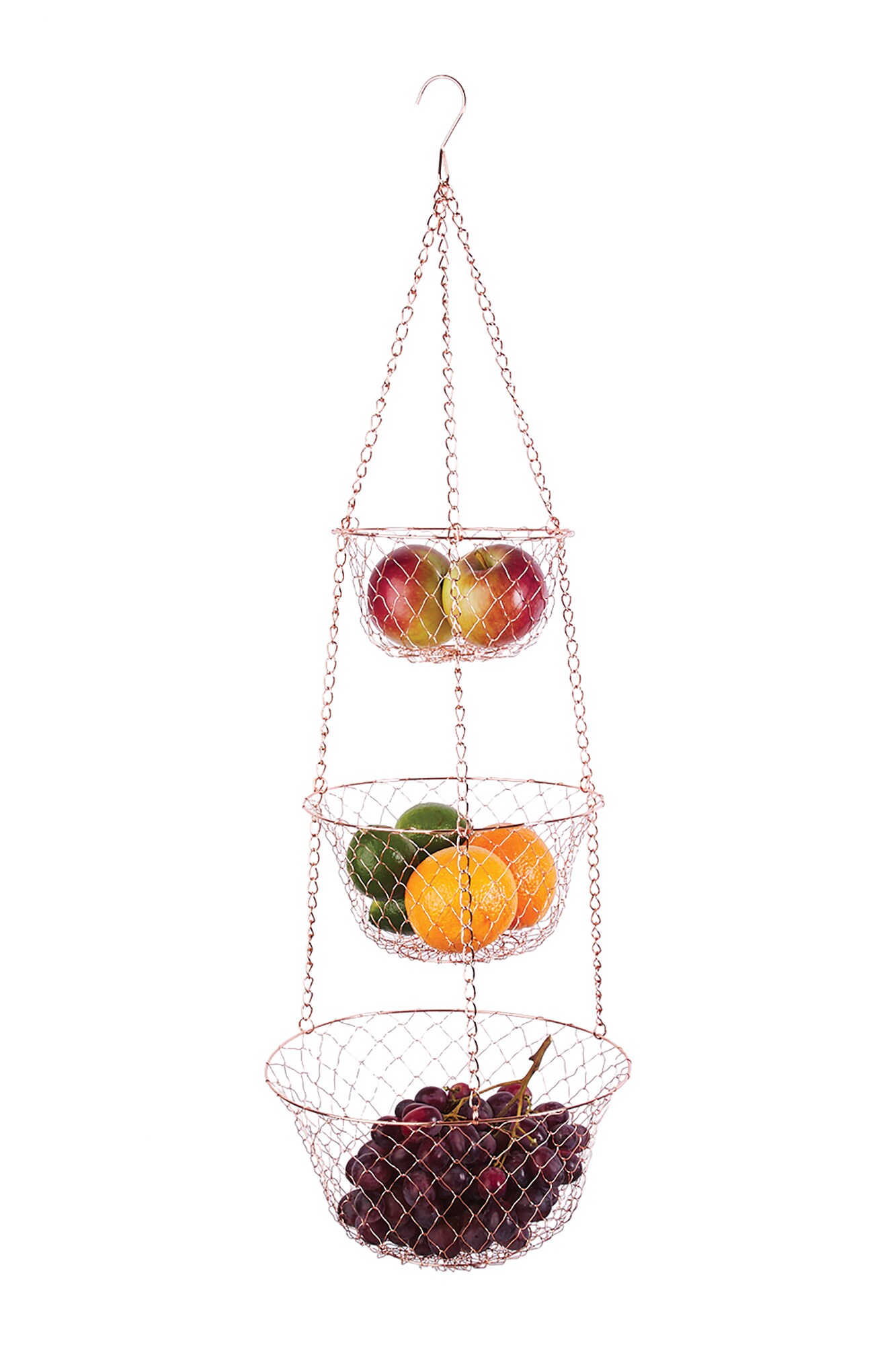 Copper Hanging Baskets