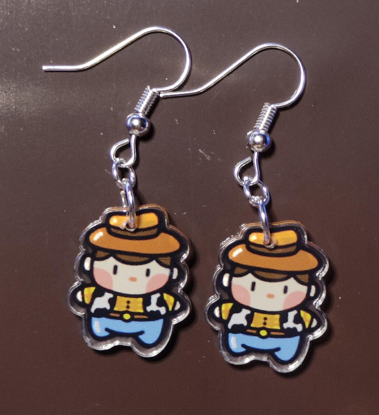 Toy Story Woody Resin Earrings MakerPlace by Michaels