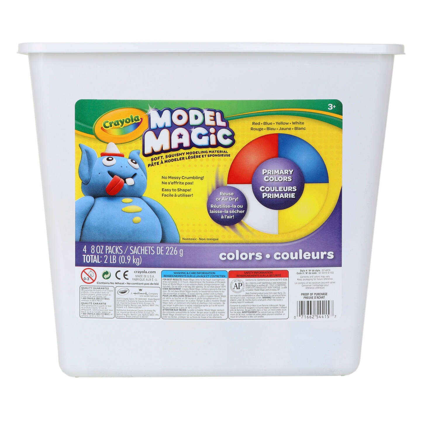 Model Magic&#xAE; Modeling Compound, Assorted Colors, 2 lb. Tub