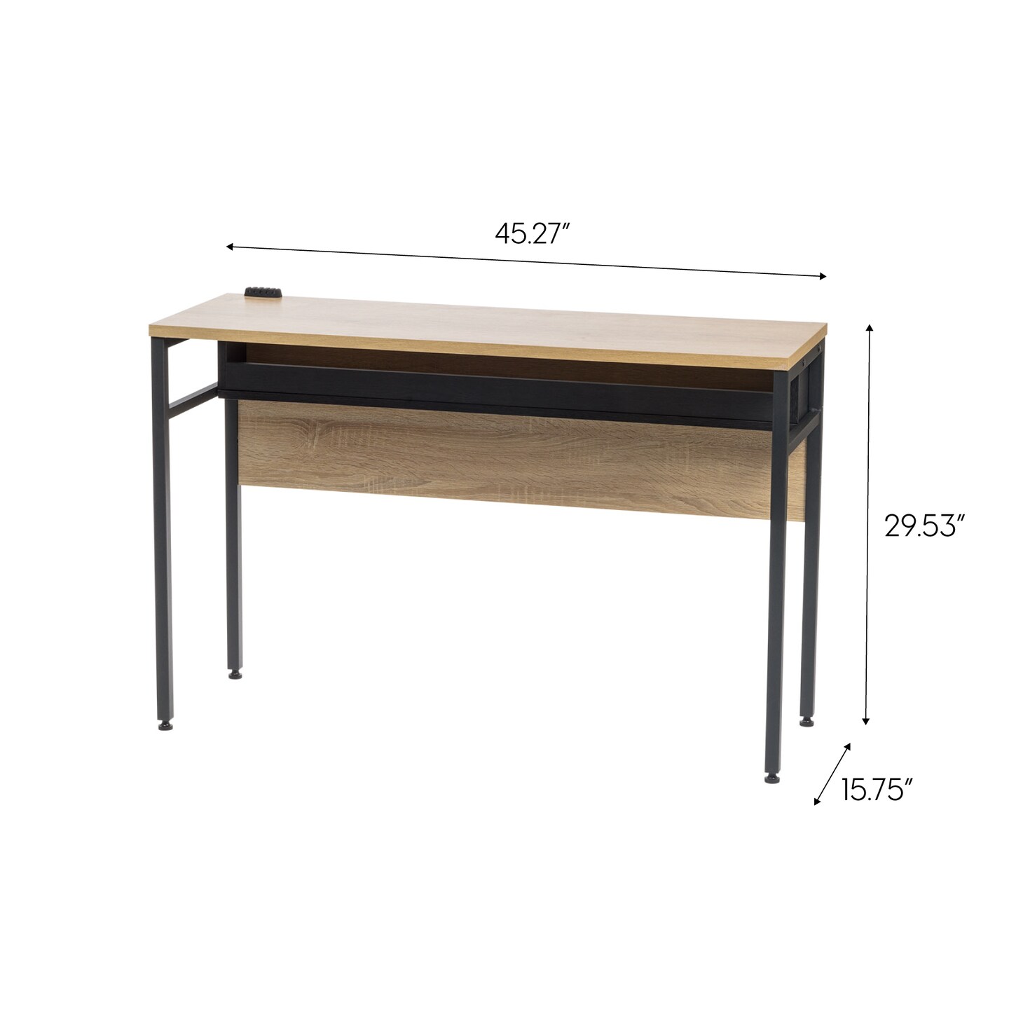 IRIS USA Office Computer Desk Table with Organizer and Cable Tray