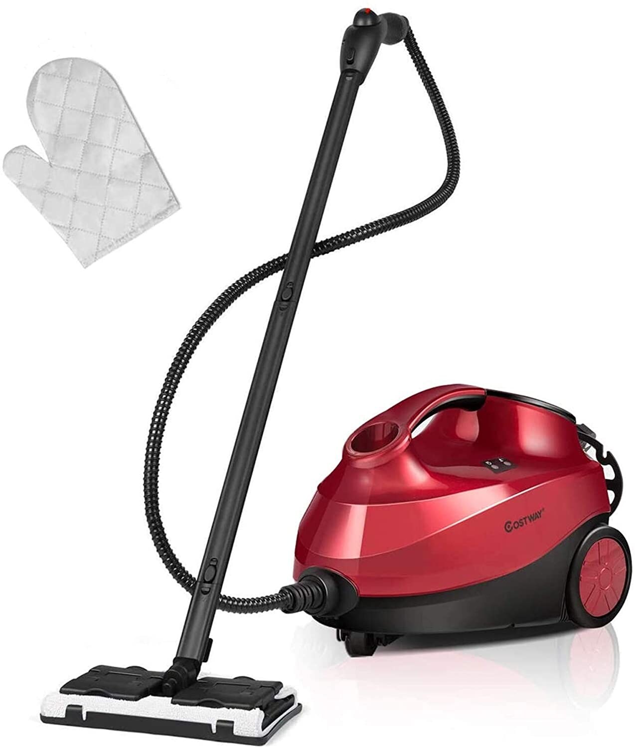 Heavy Duty Multi-purpose Steam Cleaner Mop with Detachable Handheld Unit