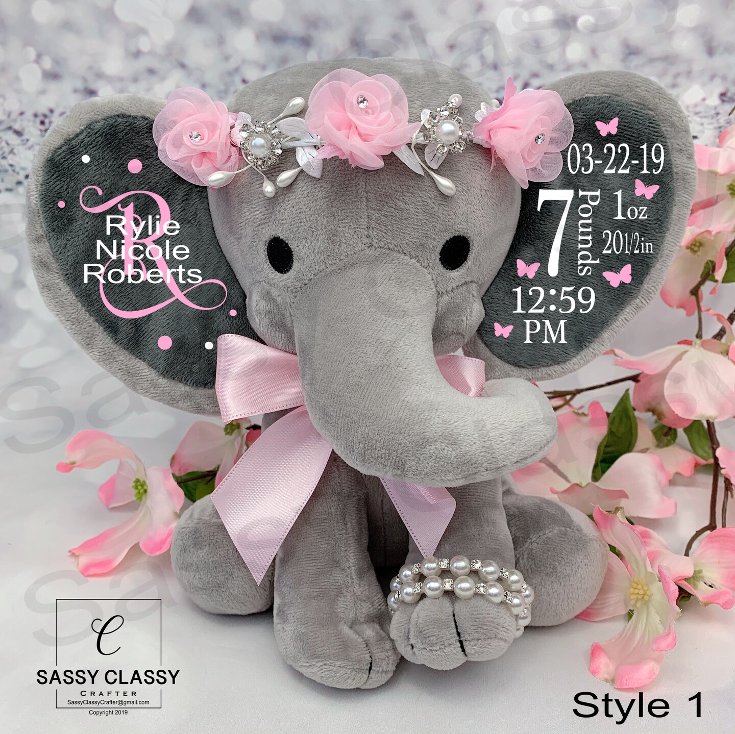 Keepsake Elephant Baby Gift Set