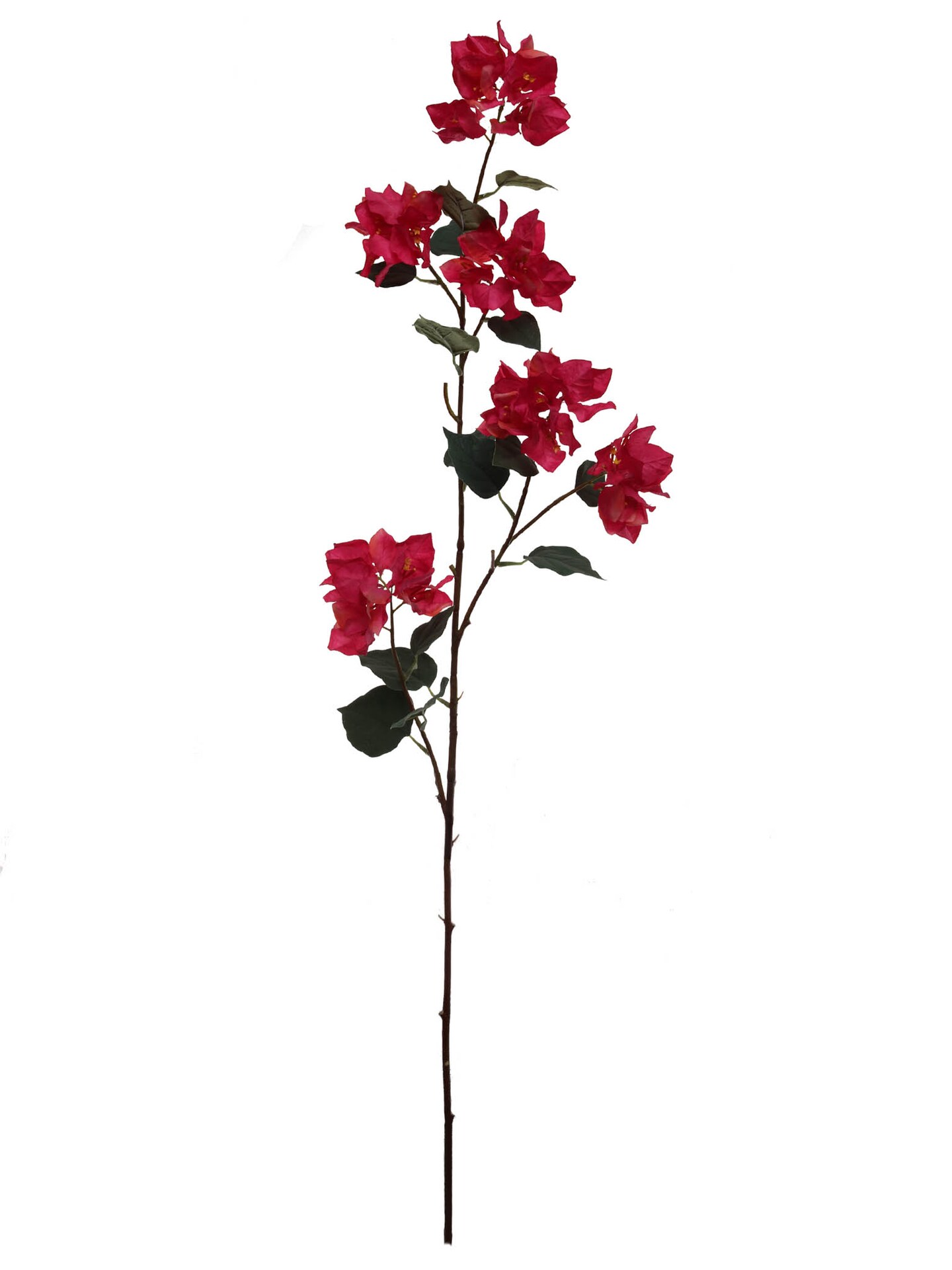 47&#x22; Artificial Fuchsia Bougainvillea Spray - Lifelike Silk Flowers, Perfect for DIY Arrangements, Home &#x26; Event Decor - All-Season Use, Floral Home by Artificial Flowers