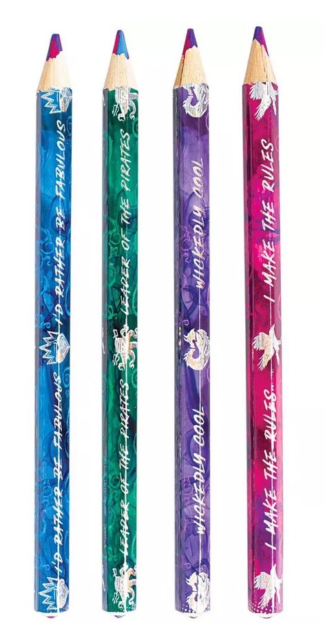 Descendants 3 Multicolor Pencils, 4ct
