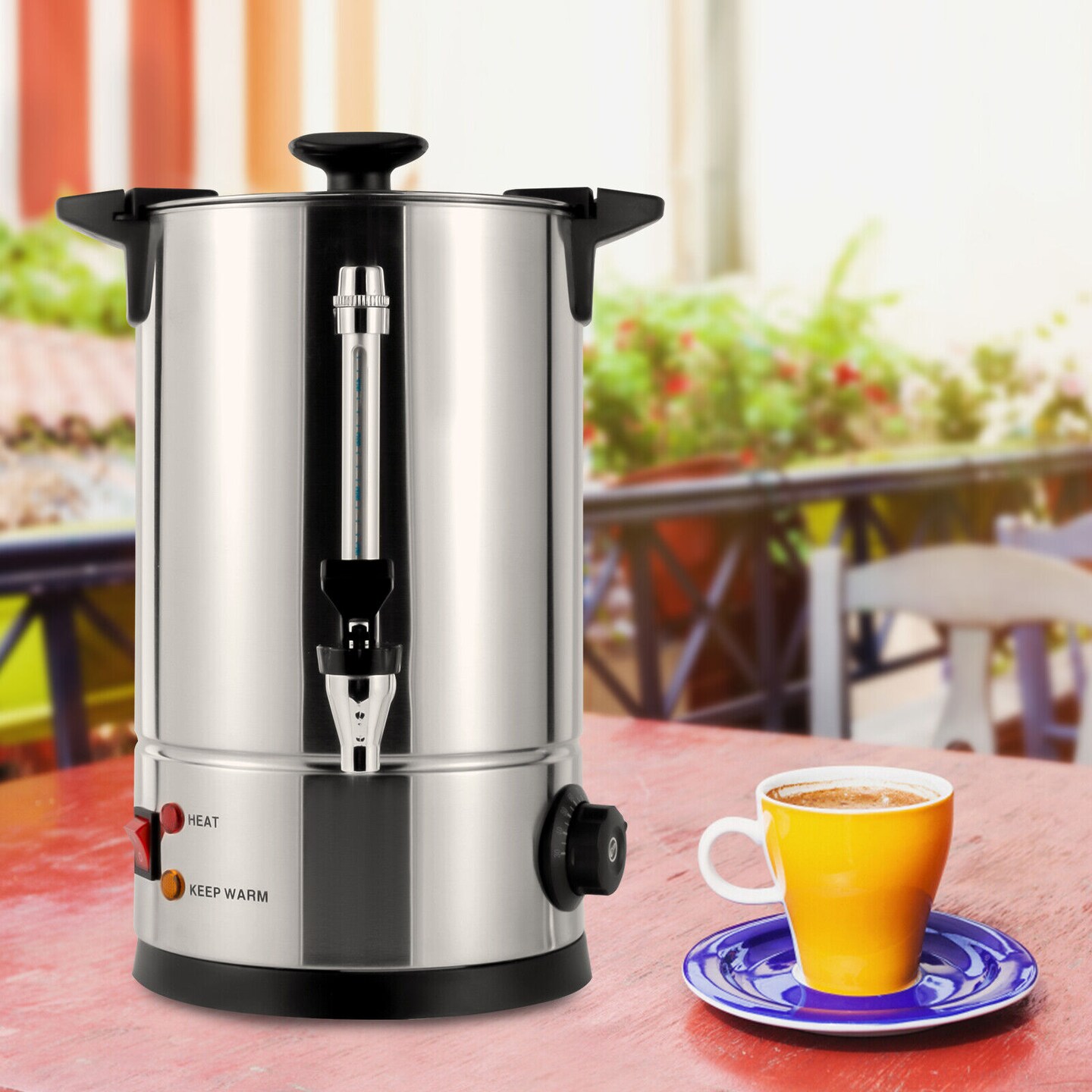 Kitcheniva 8L Stainless Steel Hot Coffee Tea Water Boiler