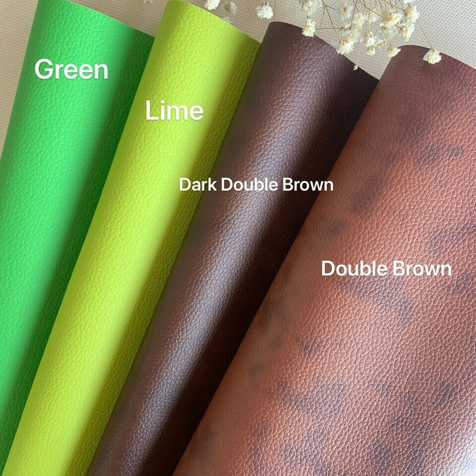 50+ Colors Vinyl Fabric Faux Leather Auto Upholstery 56&#x22;Wide Continuous By Yard