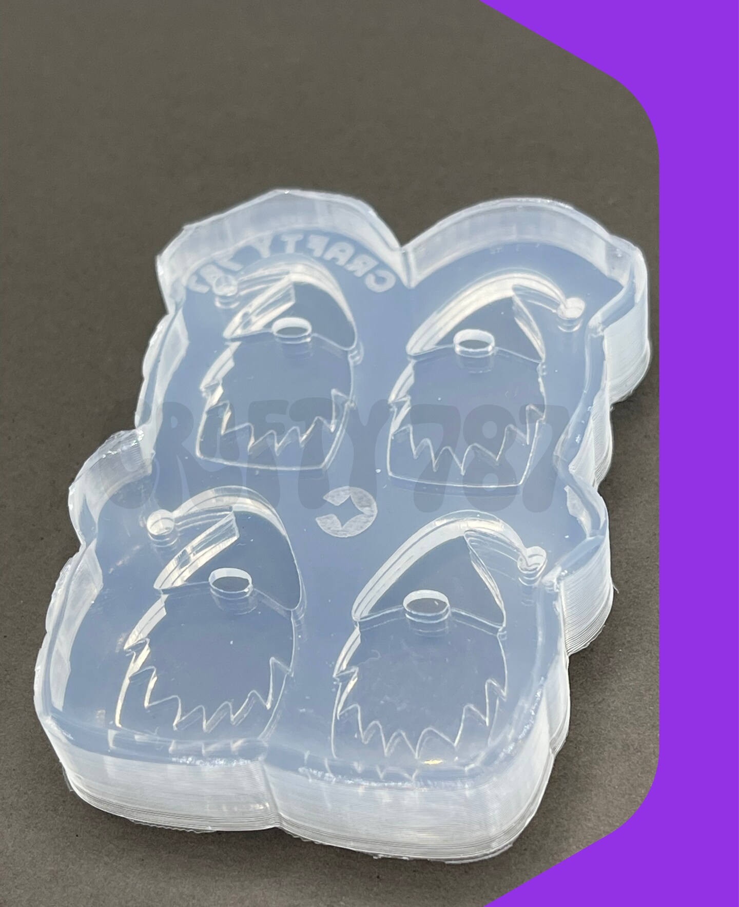 Gnomes Studs/Bits Silicone Mold (A14)