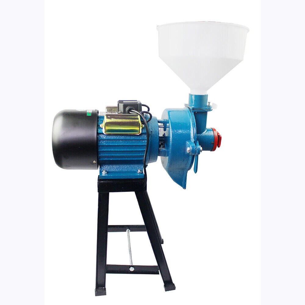 Kitcheniva 2.2KW 110V Wet Electric Corn Mill Grinder Grinding Machine With Funnel