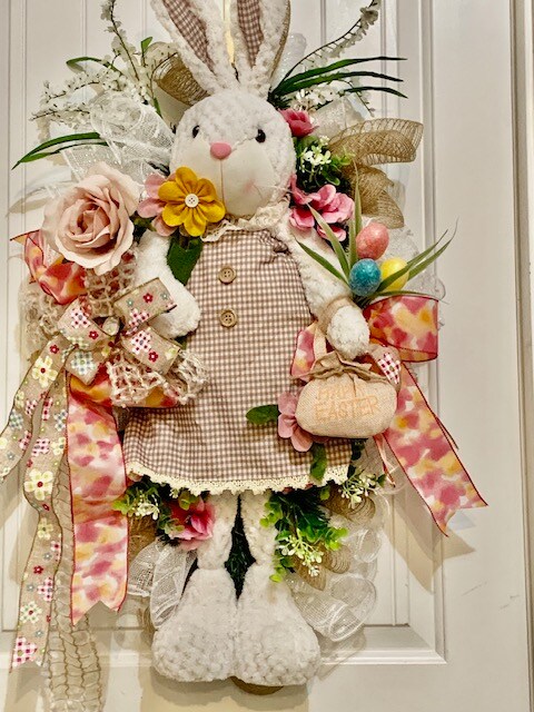 Cottontail offers Easter Bunny Wreath (Free Shipping)